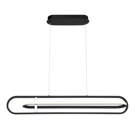 Lampa wyspowa Demark - Matowa czerń Quintiesse Eurofase QN-DEMARK-LP-BK