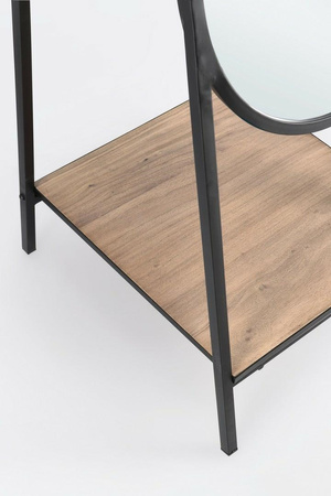 BIZZOTTO lustro stojące VALENTIN czarne