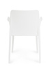 BIZZOTTO krzesło ogrodowe CHLORIS ARM     białe
