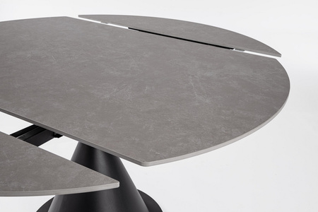 BIZZOTTO stół ogrodowy JONNI 85-135       czarny / rozkładany