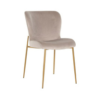 RICHMOND krzesło ODESSA KHAKI - trudnopalne