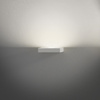 Vibia Set Big Lampa Ścienna LED, szer. 22cm, wys. 3cm, GL 10 cm, Biały Mat Satyna