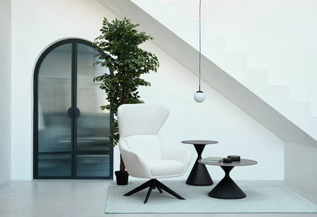 BIZZOTTO stolik kawowy JOONA 50 czarny