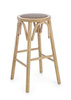 BIZZOTTO krzesło barowe CIRCLE beżowe