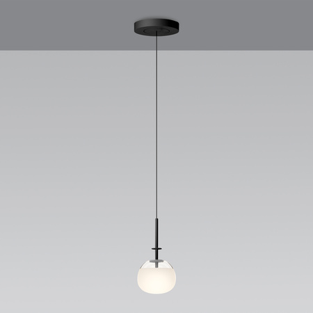 Vibia Tempo Lampa Wisząca LED, 13 wys. 200 cm, Grafitowy Mat