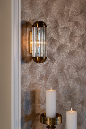 RICHMOND lampa ścienna ANJA brązowa