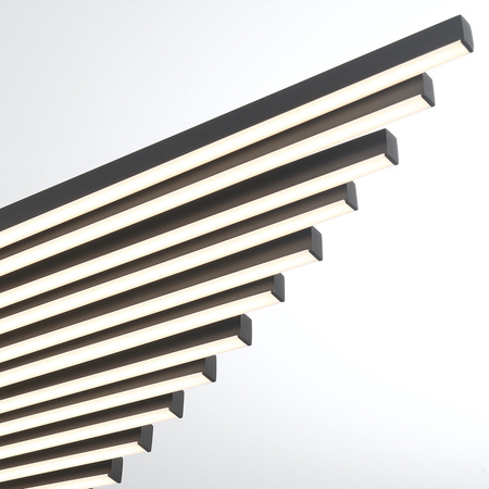 Żyrandol Seraph - Matowa czerń Quintiesse Eurofase QN-SERAPH-LP-L-BLK