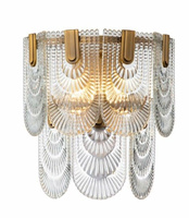 RICHMOND lampa ścienna SEM złota