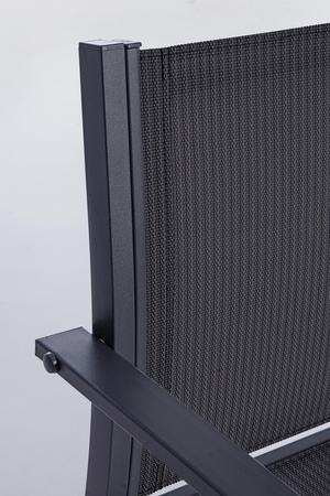 BIZZOTTO zestaw ogrodowy AURI czarny