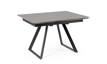 BIZZOTTO stół ogrodowy REETA 120-180      szary / rozkładany