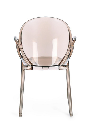 BIZZOTTO krzesło ogrodowe CAMILLA         brązowe