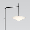 Vibia Tempo Lampa Ścienna LED ze Ściemniaczem i Przewodem, 40.3 GL, 20.5 cm, Grafitowy Mat