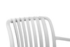MODESTO krzesło STRIPS ARM białe