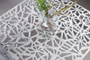 INVICTA stolik kawowy ABSTRACT 60cm  - srebrny, aluminium