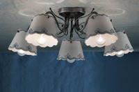 Lampa Sufitowa Plafon  RAVENNA Ferroluce C924