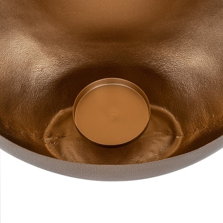 RICHMOND świecznik XEMM M brązowo-złoty