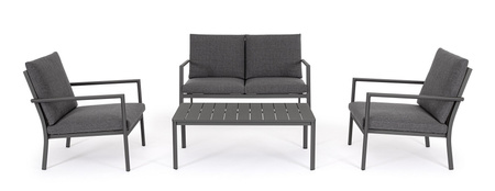 BIZZOTTO zestaw ogrodowy KONNOR 2 szary