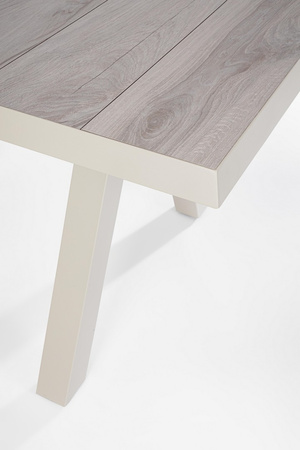 BIZZOTTO stół ogrodowy KRION PELICAN      163-203 rozkładany