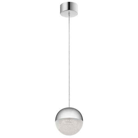 Mała lampa wisząca LED Moonlit - Polerowany chrom Moonlit Quintiesse Kichler QN-MOONLIT-P-PC