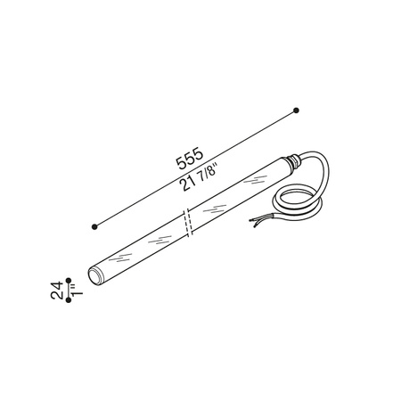 Lombardo LL1392003 Lampa ścienna TNC 555
