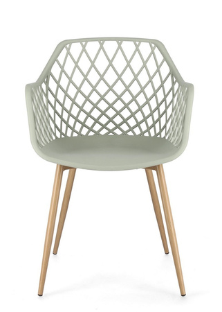 BIZZOTTO krzesło OPTIK zielone