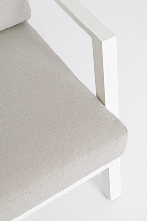 BIZZOTTO zestaw ogrodowy HARLEY biały