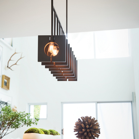 Żyrandol Ludlow - 8 źródeł światła - Szczotkowany grafit Ludlow Quintiesse Lisa McDennon by Hinkley QN-LUDLOW8-GR