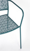 BIZZOTTO krzesło ogrodowe LIZETTE         niebieskie