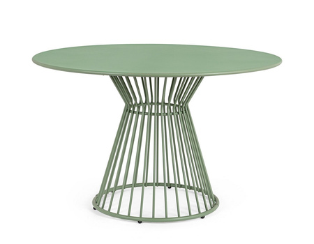 BIZZOTTO stół ogrodowy AUSTIN 120         zielony