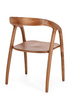 BIZZOTTO krzesło DOTTY brązowe