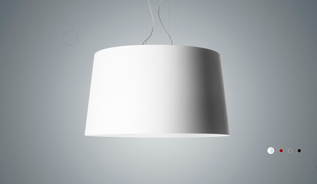 Lampa wisząca Twice as Twiggy - Biały FOSCARINI