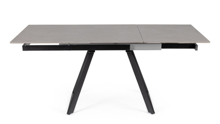 BIZZOTTO stół ogrodowy REETA 120-180      szary / rozkładany