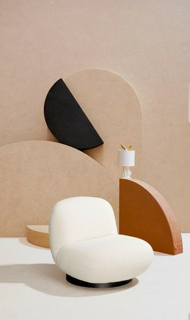 BIZZOTTO fotel obrotowy MARGOT biały