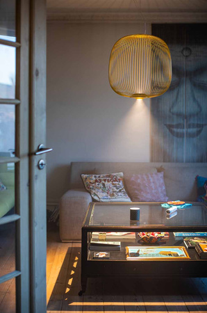 Lampa Wisząca Spokes 2 - Żółty FOSCARINI