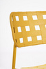 BIZZOTTO krzesło ogrodowe CLOVER żółte