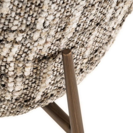 RICHMOND zestaw 2 krzeseł ODARBY brązowy