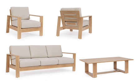 BIZZOTTO zestaw ogrodowy BALTIC           naturalny