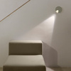 Vibia Dots lampa ścienno-sufitowa LED średnica 17.5cm gl. 5.2 cm zielony