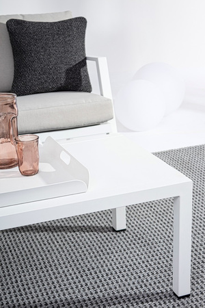 BIZZOTTO zestaw ogrodowy HARLEY biały