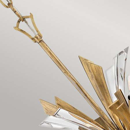 Duża lampa wisząca Vida - 13 źródeł światła Vida Quintiesse Hinkley/ Fredrick Ramond QN-VIDA-13P-L