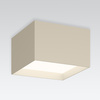 Vibia Structural lampa sufitowa LED 1-punktowa szer. 24 wys. 15 gl. 24 cm kremowy mat