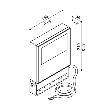 Lombardo LL15401BSFN profesjonalne naświetlacz architektoniczne Delta 0 Soft