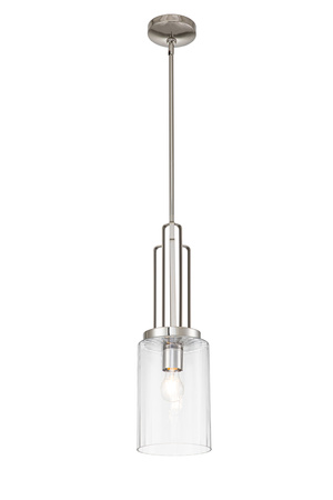 Mała lampa wisząca Kimrose - 1 źródło światła - Polerowany nikiel Kimrose Quintiesse Kichler QN-KIMROSE-MP-PN