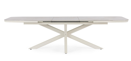 BIZZOTTO stół ogrodowy PASCAL PELICAN     200-260 rozkładany