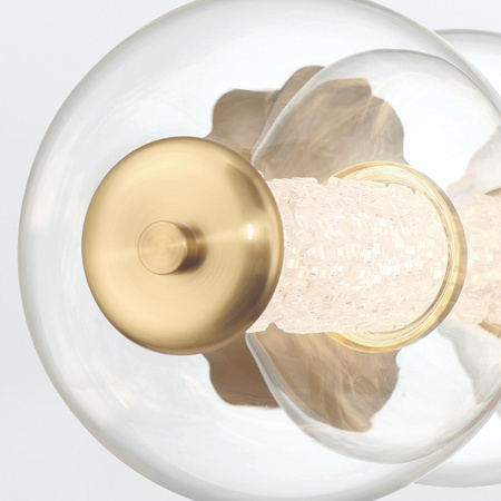 Kinkiet Atomo - 4 źródła światła - Szczotkowane złoto Quintiesse Eurofase QN-ATOMO-4W-BG