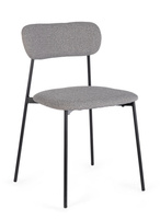BIZZOTTO krzesło INKA czarny / szary