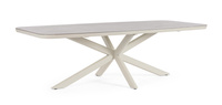 BIZZOTTO stół ogrodowy ISACCO PELICAN     240x110 beżowy
