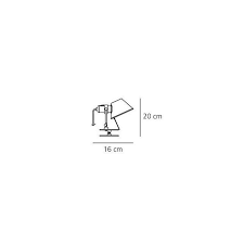 Tolomeo Pinza ARTEMIDE 16cm red A010810