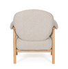 BIZZOTTO fotel CALISTA beżowy