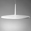 Vibia Skan Lampa Wisząca LED, średnica 30cm wys. 200 cm, Biały Biały Opal